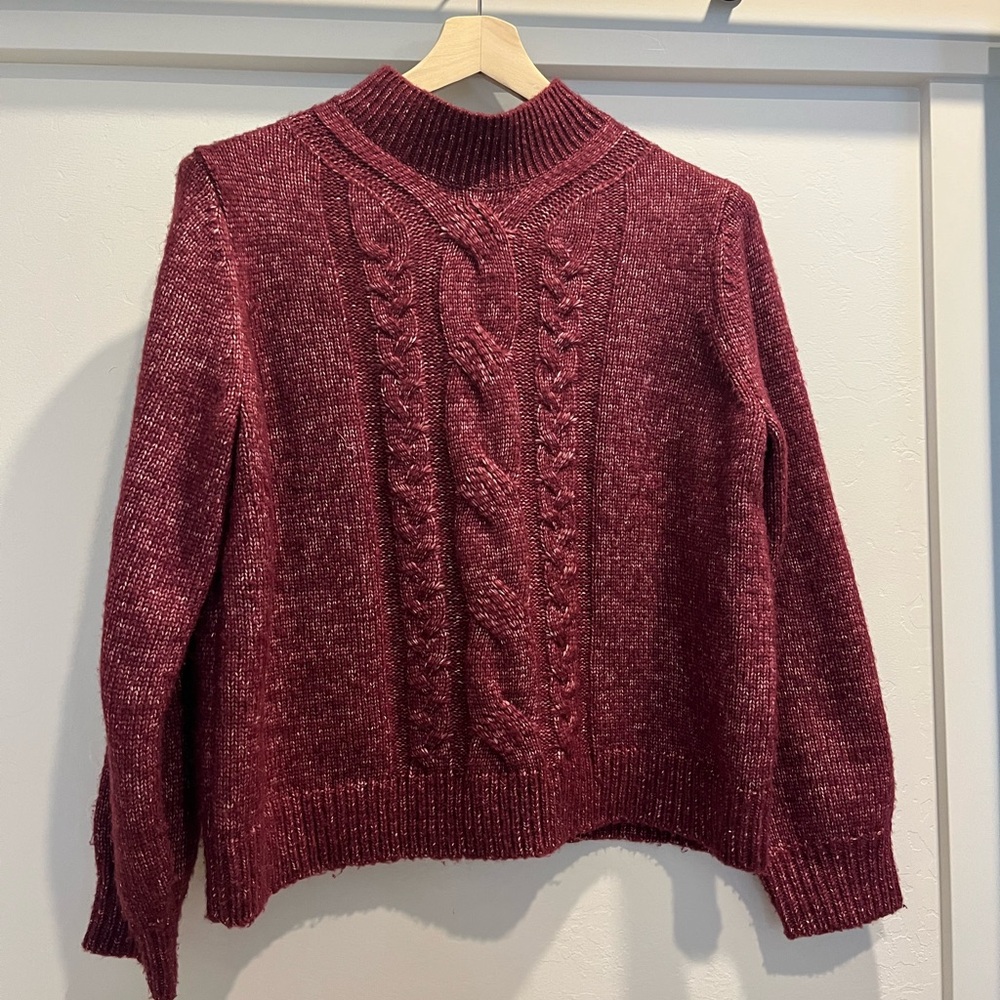 Banana Republic cable knit sweater